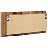 vidaXL Cabinet Miroir LED avec &eacute;tag&egrave;re Bois ancien 100 x 12 x 45 cm