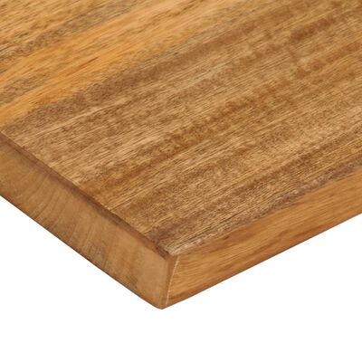 vidaXL Dessus de table à bord vivant 120x20x2,5cm bois massif manguier