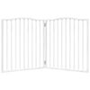 vidaXL Barri&egrave;re pour chien pliable 2 panneaux 160 cm bois de peuplier