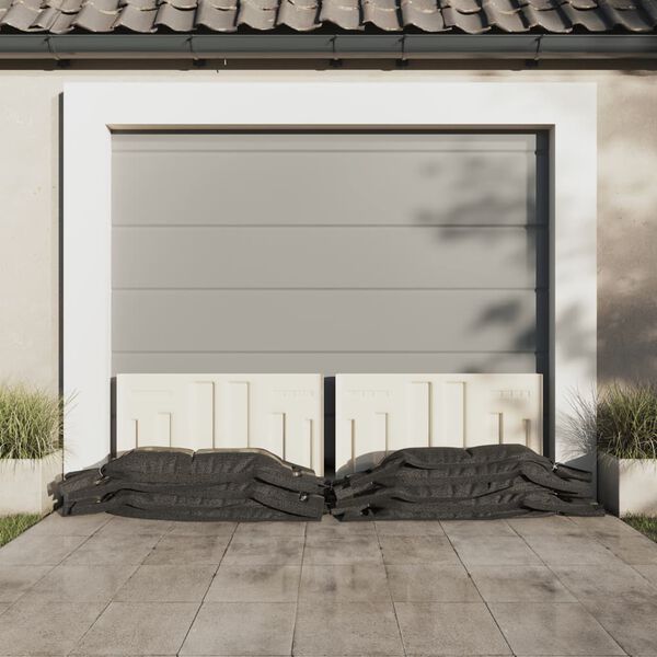 vidaXL Sacs de sable 10 pcs vert fonc&eacute; 103x25 cm PEHD