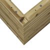 vidaXL Jardini&egrave;re 50x50x46 cm bois de pin impr&eacute;gn&eacute;