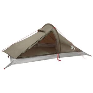 vidaXL Tente de randonn&eacute;e Marron et gris 4 personnes