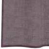 vidaXL Rideaux en voile avec &oelig;illets 2 pcs violet 140x225 cm
