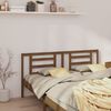 vidaXL T&ecirc;te de lit Marron miel 186x4x100 cm Bois de pin massif