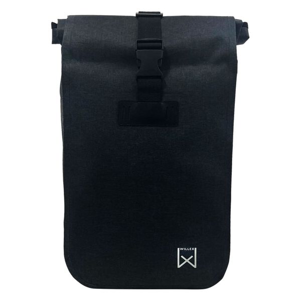 Willex Sacoches de v&eacute;lo imperm&eacute;ables 34 L noir