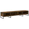vidaXL Meuble TV Ch&ecirc;ne Fum&eacute; 170,5 x 36 x 30,5 cm Bois d'ing&eacute;nierie
