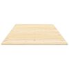 vidaXL Lattes de lit 90x200 cm bois de pin massif