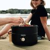 Mestic Barbecue au gaz portable MB-100 2500 W Noir