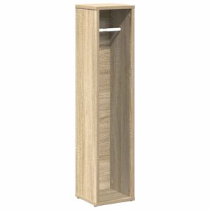 vidaXL Meuble de salle de bain avec porte-rouleau ch&ecirc;ne sonoma