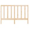 vidaXL T&ecirc;te de lit 146x4x100 cm Bois massif de pin