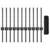 vidaXL Cl&ocirc;ture avec poteau Gris 0,4 x 25 m Acier