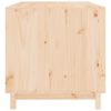 vidaXL Niche pour chien 100x70x72 cm Bois de pin massif