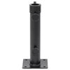 vidaXL Base de parasol pour m&acirc;t &Oslash;38/48 mm noir mat acier
