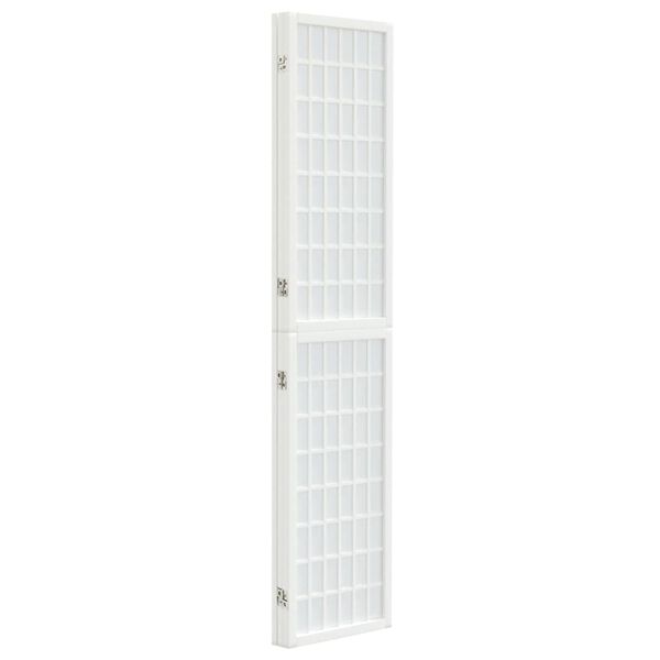 vidaXL Cloison de s&eacute;paration pliable 3 panneaux 120x170 cm Blanc