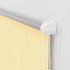 vidaXL Store enrouleur occultant jaune largeur du tissu 110,7 cm