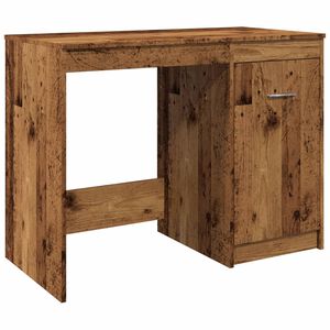 vidaXL Bureau vieux bois 100x50x76 cm bois d'ing&eacute;nierie