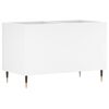 vidaXL Armoire &agrave; disques blanc 74,5x38x48 cm bois d'ing&eacute;nierie