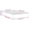 vidaXL Lit de Rangement avec matelas Gris fonc&eacute; 120 x 200 cm Velours