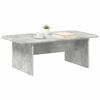 vidaXL Table basse Gris b&eacute;ton 93 x 53 x 33 cm Bois d'ing&eacute;nierie