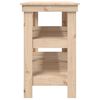vidaXL Banc de travail 142,5x50x80 cm Bois de pin massif