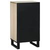 vidaXL Buffet Blanc 40 x 33 x 75 cm bois de manguier massif