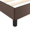 vidaXL Cadre de lit sans matelas marron 140x190 cm similicuir