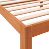 vidaXL Cadre de lit sans matelas cire marron 90x190 cm bois pin massif