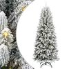 vidaXL Sapin de No&euml;l artificiel Blanc 240 cm