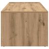 vidaXL Table basse Ch&ecirc;ne artisanal 101,5 x 50 x 37 cm