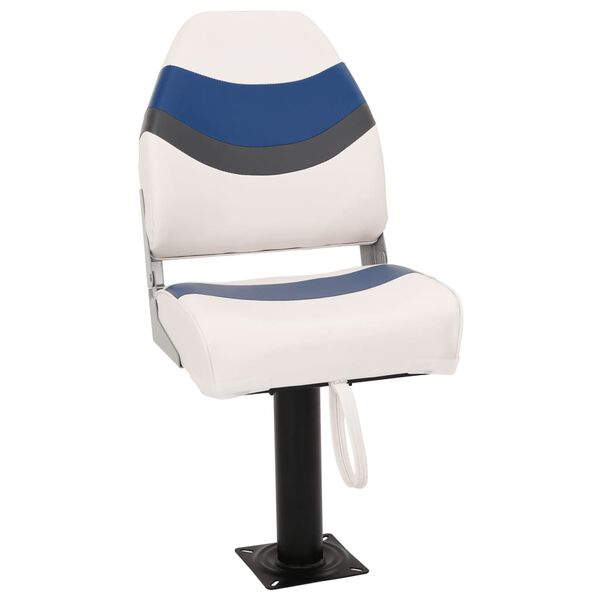 vidaXL Ensemble de si&egrave;ges de bateau pliables lot de 4 dossier haut