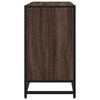 vidaXL Armoire de lavabo de salle de bain ch&ecirc;ne marron 65x33x60 cm