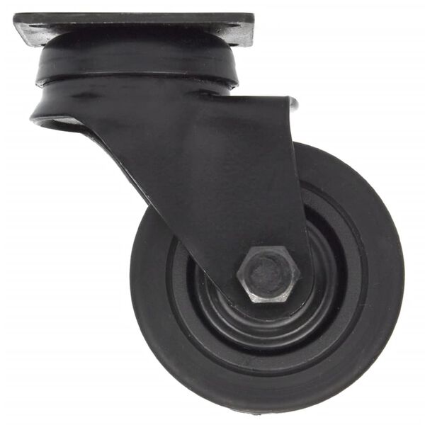 Mac Lean Roulettes pivotantes 50 mm 4 pcs Noir