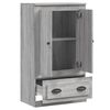vidaXL Buffet haut sonoma gris 60x35,5x103,5 cm bois d'ing&eacute;nierie