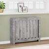 vidaXL Cache-radiateur gris b&eacute;ton 104x20x82 cm bois d'ing&eacute;nierie