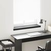 vidaXL Appui de fen&ecirc;tre Noir avec grain de bois 80 x 25 x 4,5 cm PVC