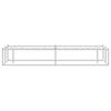 vidaXL Cadre de lit sans matelas blanc 120x200 cm m&eacute;tal