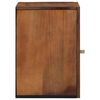vidaXL Meuble mural Marron miel 38 x 33 x 48 cm Bois de mangue massif