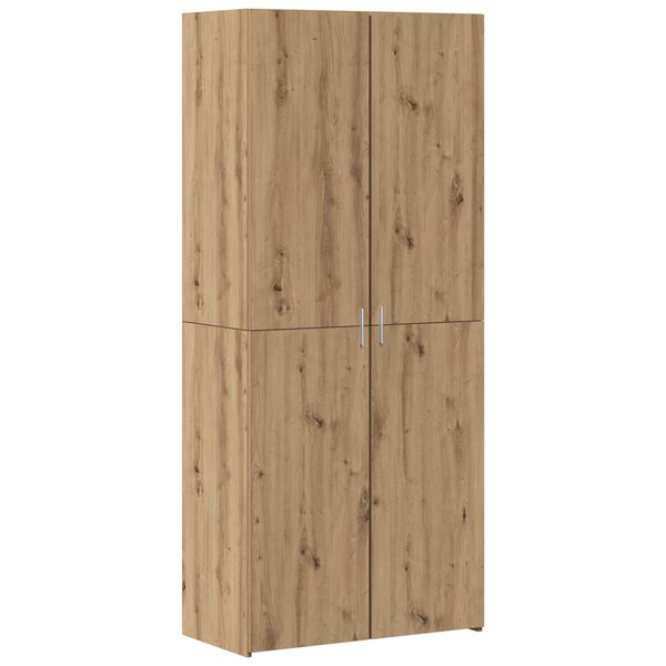 vidaXL Haut Armoire 2 pcs Ch&ecirc;ne artisanal 80 x 42 x 185 cm