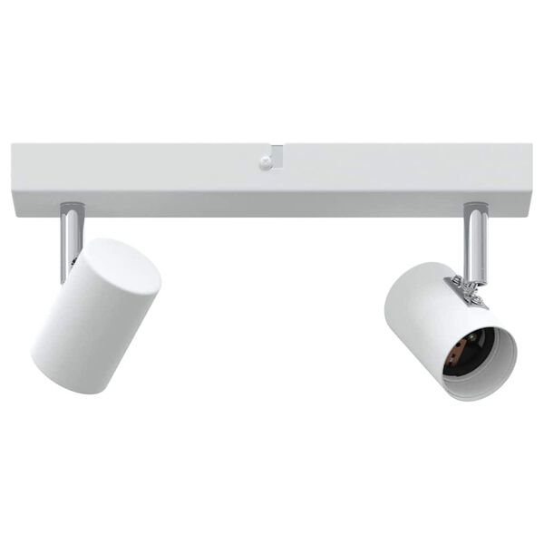 vidaXL Spot de plafond Blanc 26 x 6.5 x 11.5 cm Acier