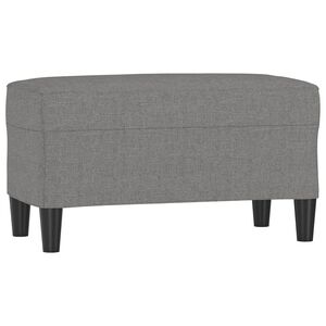 vidaXL Banc Gris fonc&eacute; 70x35x41 cm Tissu