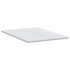 vidaXL Surmatelas Blanc 160 x 200 x 3,5 cm Tissu en Tricot