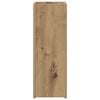 vidaXL Porte-parapluie avec stockage Ch&ecirc;ne artisanal 20 x 20 x 55,5 cm