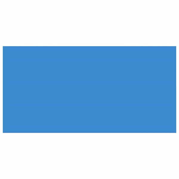 vidaXL Bâche de piscine rectangulaire 732 x 366 cm PE Bleu