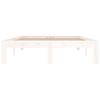 vidaXL Cadre de lit sans matelas blanc 120x190 cm