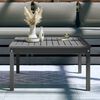 vidaXL Table de jardin gris 82,5x82,5x45 cm bois massif de pin