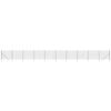 vidaXL Cl&ocirc;ture en treillis m&eacute;tallique anthracite 2,2x25 m