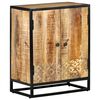 vidaXL Buffet sculpté à la main 60x35x75 cm Bois de manguier massif