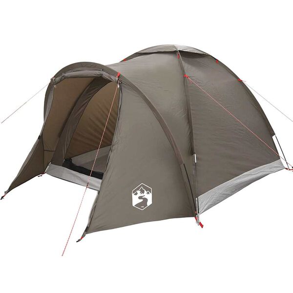 vidaXL Tente de p&ecirc;che 2 personnes marron imperm&eacute;able