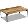 vidaXL Table basse Bois de manguier 100x60x35 cm
