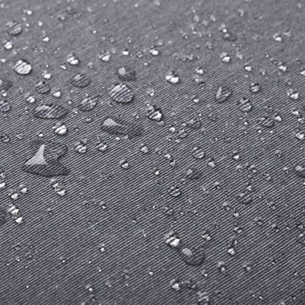 Madison Parasol de jardin Flores Luxe 300 cm rond gris